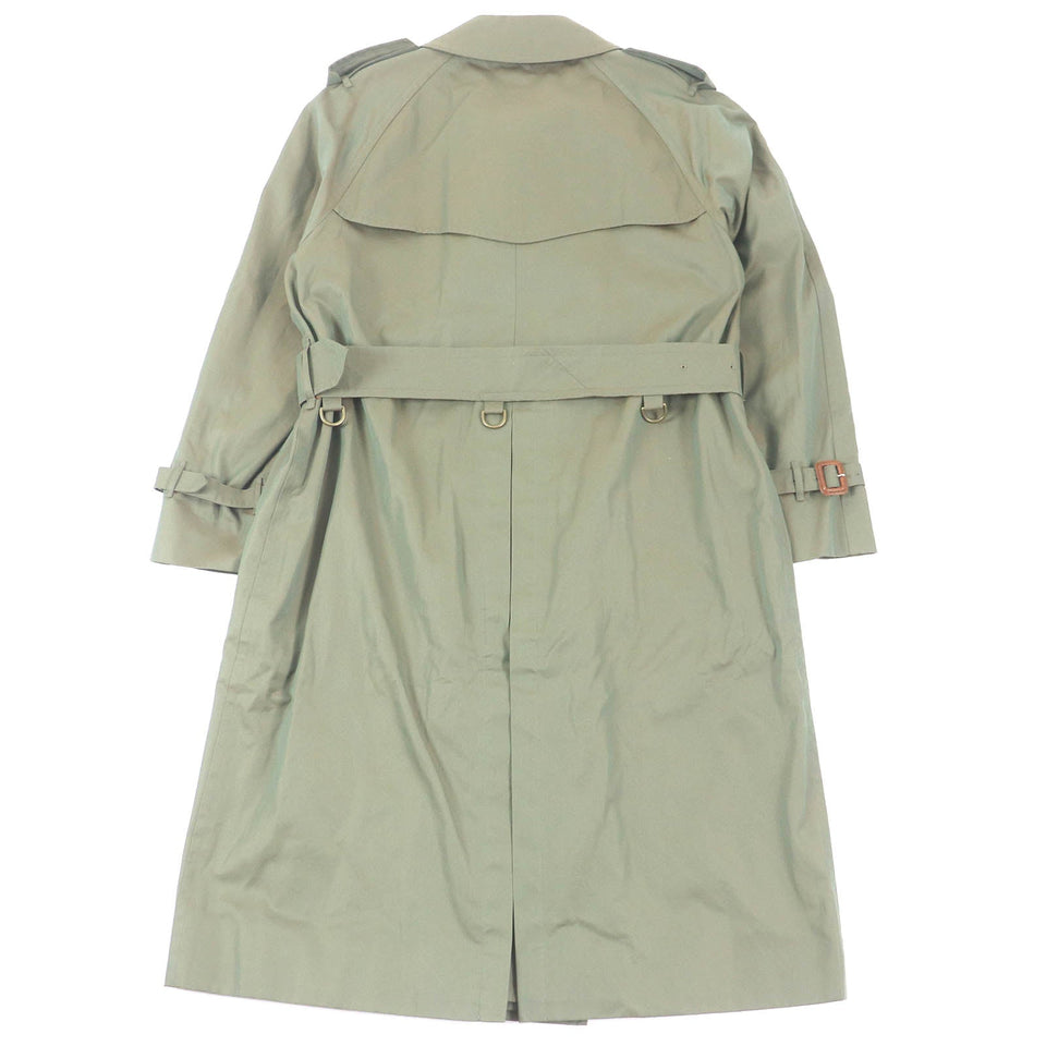 Burberry trench coat Main: 100% cotton, sleeve lining: 100% polyester iridescent mens