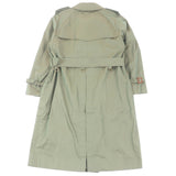 Burberry trench coat Main: 100% cotton, sleeve lining: 100% polyester iridescent mens