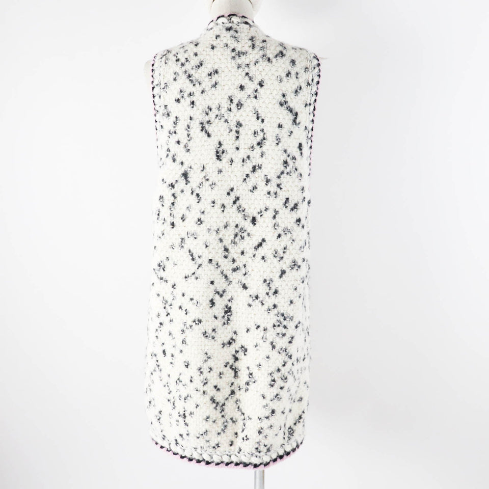 Chanel Cashmere Wool Long Knit Dress 36 Women