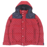 Gucci Down jacket 762559 Outer: 70% cotton, Outer: 30% polyester, Lining: 100% nylon, Part: 100% cotton, Part: 100% polyester Red mens 44