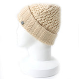 Chanel Cashmere COCO Mark Knit Hat Women