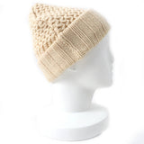 Chanel Cashmere COCO Mark Knit Hat Women