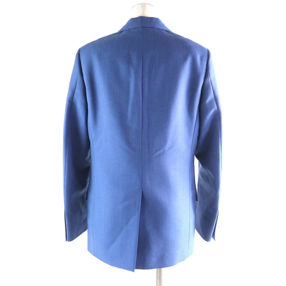Burberry tailored jacket 8001298 Outer: 73% wool, Outer: 27% mohair, Lining: 100% cupra blue Women 36