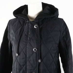 Burberry coat 8035506 Outer: 100% nylon, Part: 70% cotton, Part: 30% polyester, Part: 100% cotton, Filling: 100% polyester black Women XS