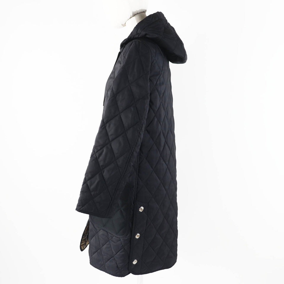 Burberry coat 8035506 Outer: 100% nylon, Part: 70% cotton, Part: 30% polyester, Part: 100% cotton, Filling: 100% polyester black Women XS