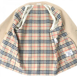 Burberry coat Outer: 100% wool, lining: cupra beige Women