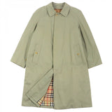 Burberry Stainless collar coat Outer: 100% cotton, Lining: cotton, Sleeve lining: rayon, Liner: 100% wool, Part: rayon khaki mens L