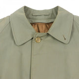 Burberry Stainless collar coat Outer: 100% cotton, Lining: cotton, Sleeve lining: rayon, Liner: 100% wool, Part: rayon khaki mens L