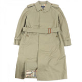 Burberry trench coat Main: 100% cotton, sleeve lining: 100% polyester iridescent mens