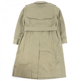 Burberry trench coat Main: 100% cotton, sleeve lining: 100% polyester iridescent mens
