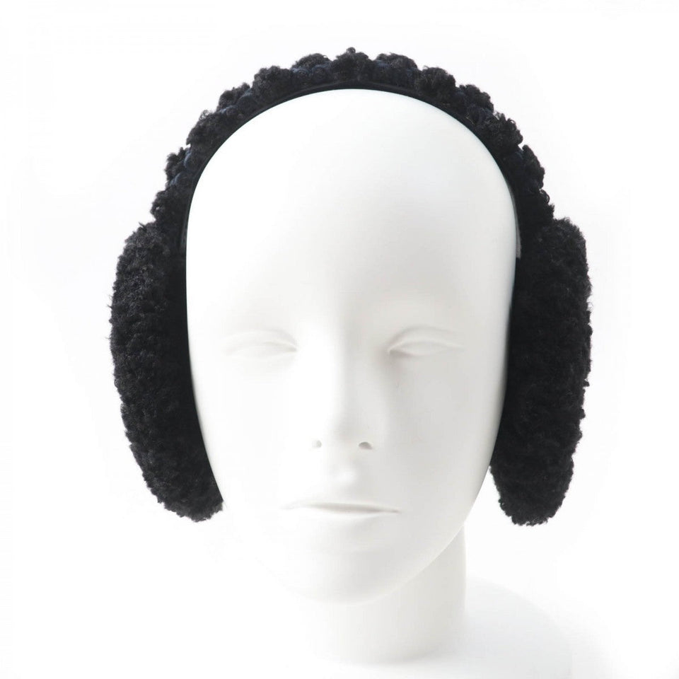 Gucci Earmuff 645495 517074 Main: Curly eco fur black Women(Unisex)