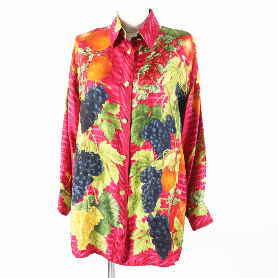 Gucci Long sleeve shirt Main: 100% silk red multi Tom Ford Women