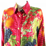 Gucci Long sleeve shirt Main: 100% silk red multi Tom Ford Women