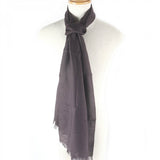 Gucci Scarf 165904 Main: 70% wool, Main: 30% silk Brown mens