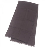 Gucci Scarf 165904 Main: 70% wool, Main: 30% silk Brown mens