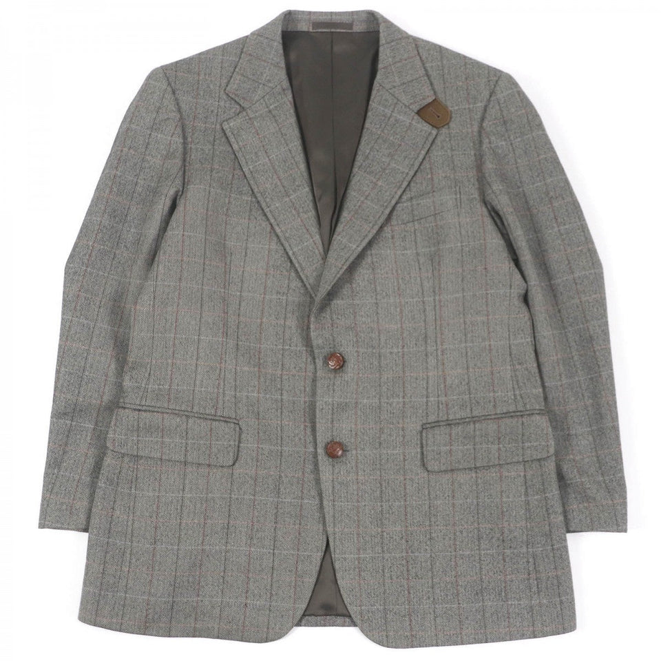 Burberry tailored jacket wool gray 98-88-175