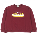 Gucci sweat 626990 Main: 100% cotton Bordeaux mens L