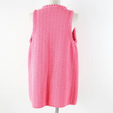 Chanel Cotton Polyamide Long Gilet 34