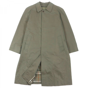 Burberry LONDON Stainless collar coat Outer: 100% cotton, Lining: cotton, Sleeve lining: polyester, Liner: 90% wool, Liner: 10% cashmere iridescent mens