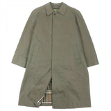 Burberry LONDON Stainless collar coat Outer: 100% cotton, Lining: cotton, Sleeve lining: polyester, Liner: 90% wool, Liner: 10% cashmere iridescent mens