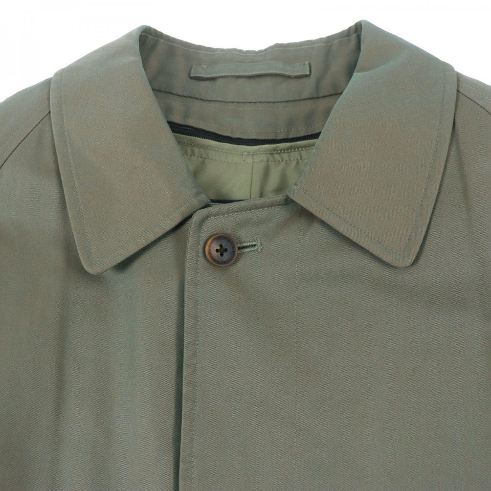 Burberry LONDON Stainless collar coat Outer: 100% cotton, Lining: cotton, Sleeve lining: polyester, Liner: 90% wool, Liner: 10% cashmere iridescent mens