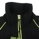 Gucci Track jacket 724491 Outer material: 73% polyester, Outer material: 23% nylon, Outer material: 4% polyurethane, Part: 90% polyester, Part: 10% polyurethane Black Lime mens S