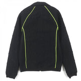 Gucci Track jacket 724491 Outer material: 73% polyester, Outer material: 23% nylon, Outer material: 4% polyurethane, Part: 90% polyester, Part: 10% polyurethane Black Lime mens S