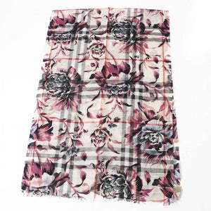 Burberry Stall 4043946 Main: 51% wool, Main: 49% silk Stone Ash Rose Women