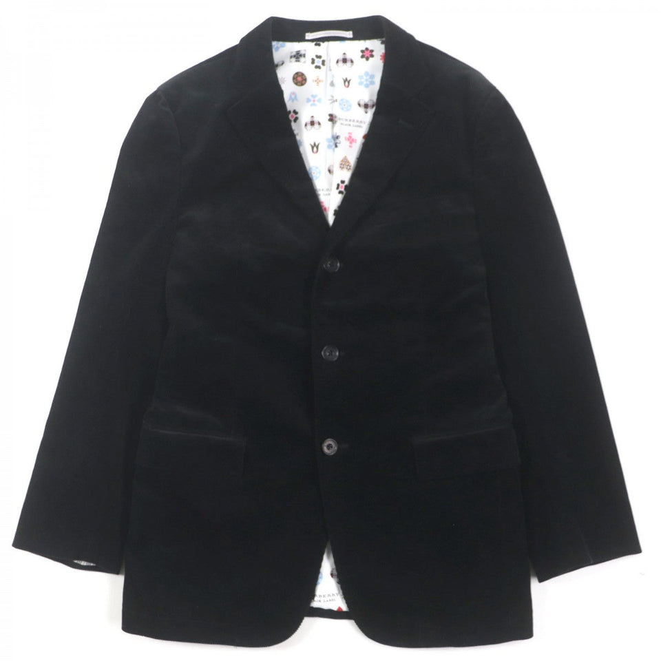 Burberry BLACK LABEL tailored jacket Outer: 97% wool, Outer: 3% polyurethane, Lining: polyester, Lining: cupra, Sleeve lining: cupra black mens L
