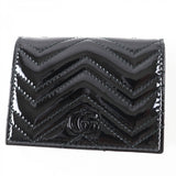 Gucci Bifold Wallet 466492 Main: Patent leather black Women
