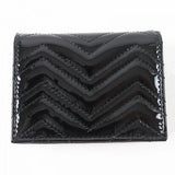 Gucci Bifold Wallet 466492 Main: Patent leather black Women