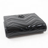 Gucci Bifold Wallet 466492 Main: Patent leather black Women