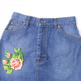 Gucci Mini skirt 456973 Main: 100% cotton, some: acrylic, some: polyester, some: wool Indigo Women 42