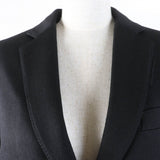 Burberry coat Main: 100% virgin wool, Lining: 100% silk, Part: 96% nylon, Part: 4% polyurethane, Filling: 100% polyester black Women 38
