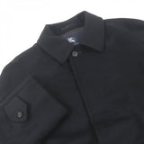 Burberry LONDON Stainless collar coat Outer: 60% cashmere, Outer: 40% silk, Lining: cupra, Lining: polyester black mens