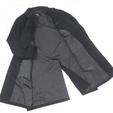 Burberry LONDON Stainless collar coat Outer: 60% cashmere, Outer: 40% silk, Lining: cupra, Lining: polyester black mens