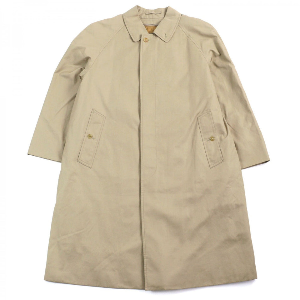 Burberry LONDON Stainless collar coat BBB55-970-42 Outer: 75% cotton, Outer: 25% polyester, Lining: polyester, Lining: cotton, Sleeve lining: polyester beige mens