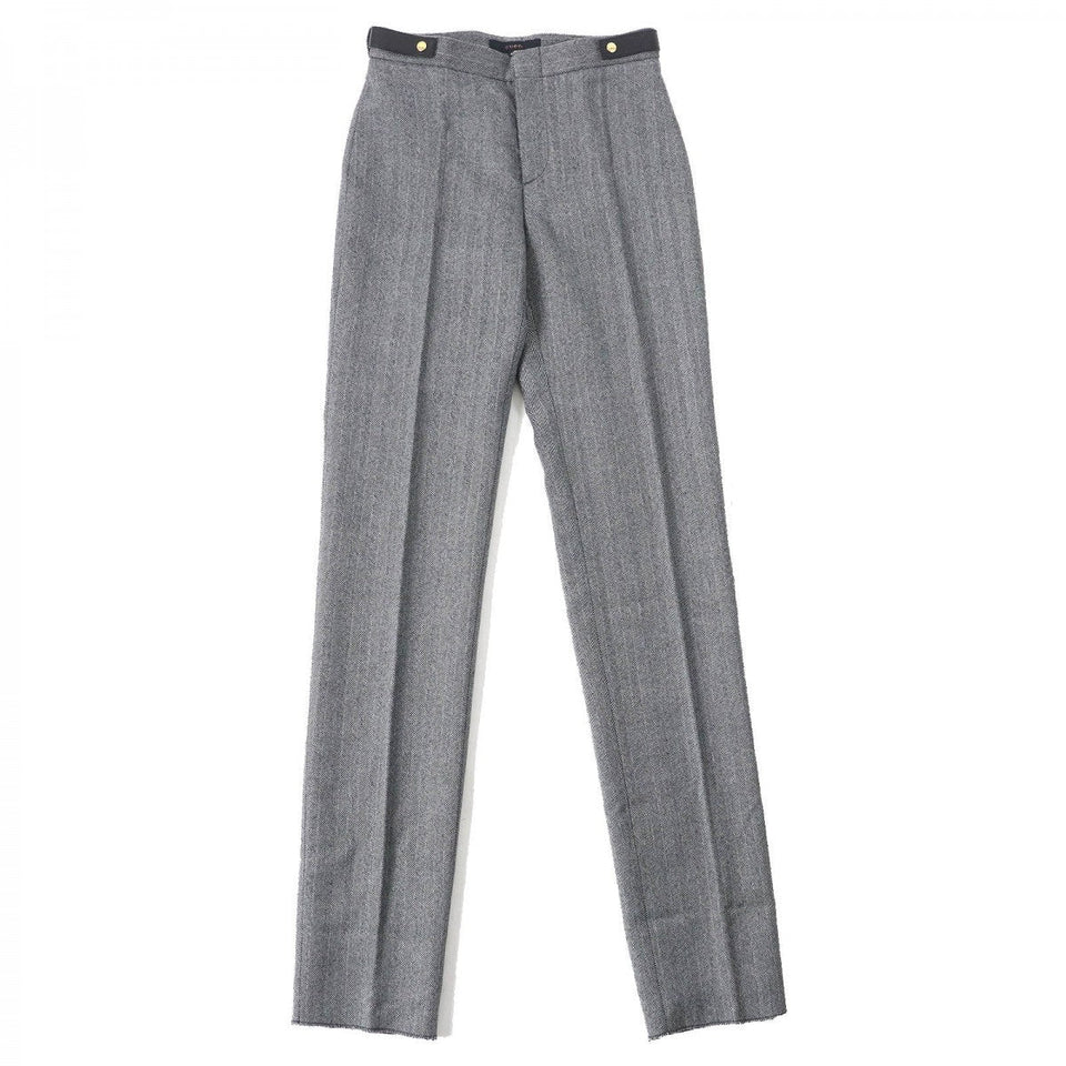 Gucci Pants Outer: 100% wool, Lining: 100% rayon Gray type Women 40