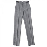 Gucci Pants Outer: 100% wool, Lining: 100% rayon Gray type Women 40