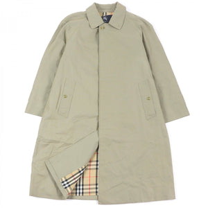 Burberry LONDON Stainless collar coat Outer: 100% cotton, Lining: cotton, Lining: polyester khaki mens