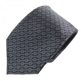 Gucci tie Main: 100% silk, Lining: 60% cupra, Lining: 40% silk Dark brown gray mens