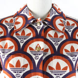 Gucci Short sleeve shirt 703002 Main: 100% cotton, part: 95% polyester, part: 5% polyurethane Orange type Women 36