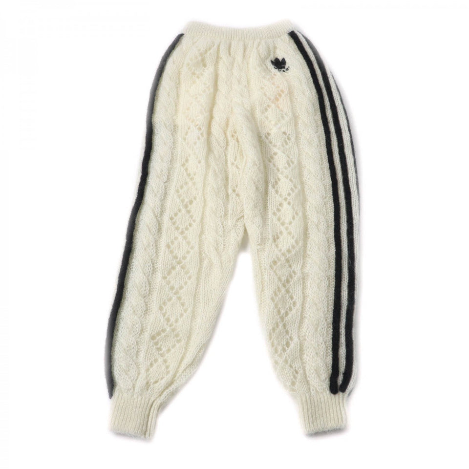 Gucci Pants 721504 Main: 67% mohair, 28% nylon, 5% wool, part: 64% mohair, 28% nylon, 1% polyurethane, part: 67% mohair, 28% nylon, 5% wool, inner: 75% acetate, 25% silk Ivory black Women XS