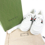 Gucci Low cut sneakers 669698 Main: Leather white mens 10.5