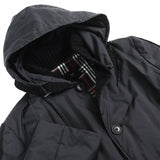 Burberry BLACK LABEL coat Outer: 100% polyester, Part: 100% wool, Filling: 100% polyester, Lining: Polyester, Lining: Cupra black mens L