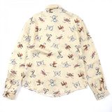 Gucci Long sleeve shirt 586940 Main: 100% silk beige ZACME mens 50