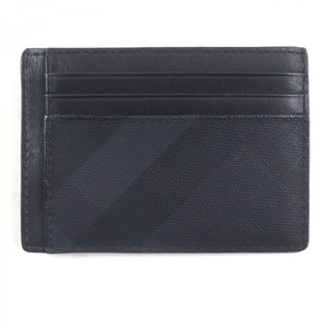 Burberry Card Case Main: Leather, Main: PVC black mens