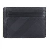 Burberry Card Case Main: Leather, Main: PVC black mens