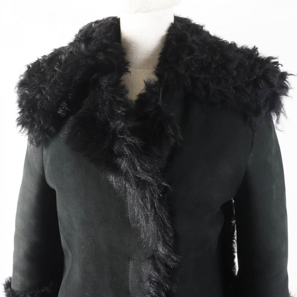 Gucci coat 102283 Main: Sheep leather black Tom Ford Women 40
