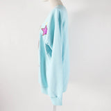 Gucci sweat 617964 cotton light blue multi S